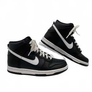 Nike Boys' Leather Dunk High Venom Sneakers | Size 4.5